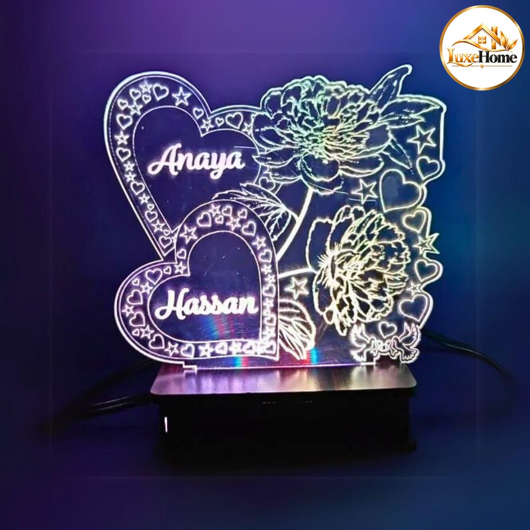 Rossy Customised 3D illusion Lamp